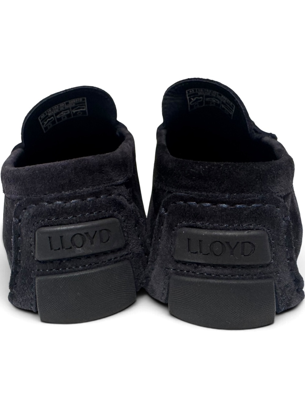 LLOYD Men’s Navy Blue Suede Penny Loafers Driving Shoes US10/EU 43 - Picture 4 of 8